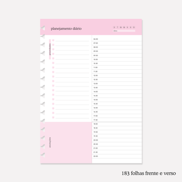 Agenda Daily Planner - Color