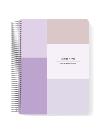 Caderno Espiral Box Lilac
