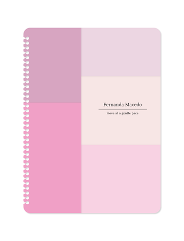 Capa Avulsa Planner - Box Pink
