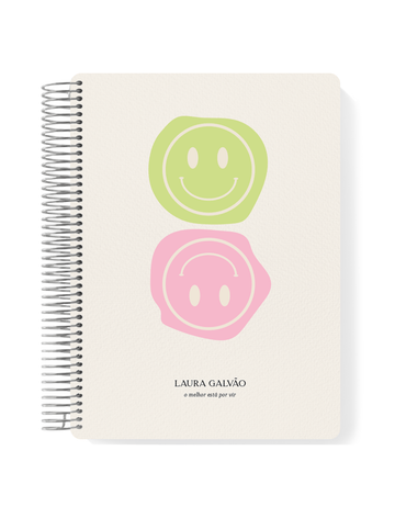 Caderno Espiral Smile
