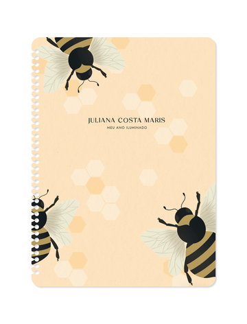 Capa Avulsa Planner - Bee