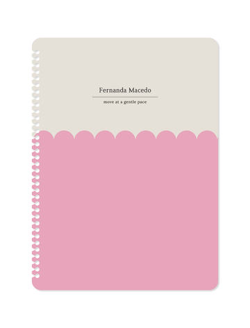 Capa Avulsa Planner - Honey Pink