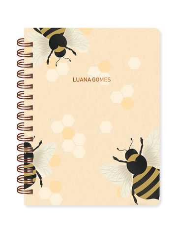 Caderno Wire-O Bee