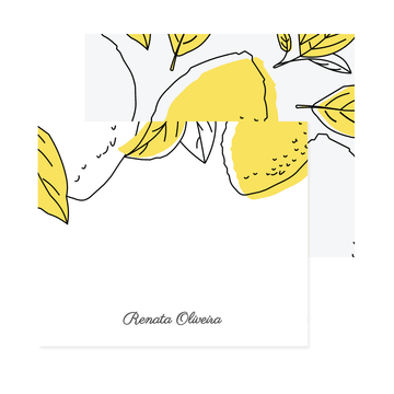 Cartão Personalizado Lemon