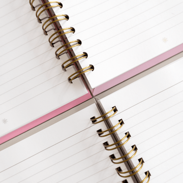 Caderno Wire-O Bee Pink