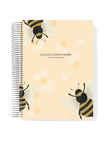 Caderno Espiral Bee